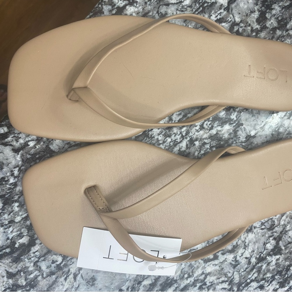 LOFT Women's Beige Sandals